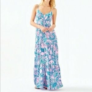NWOT Lilly Pulitzer Melody Maxi Dress